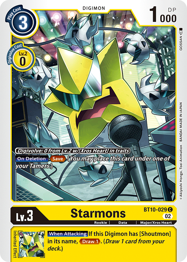 BT10-029 Starmons Single