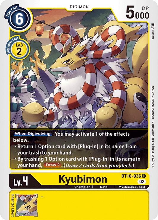 BT10-036 Kyubimon Single