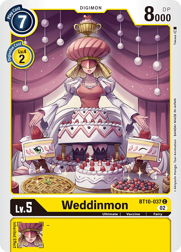 BT10-037 Weddinmon Single