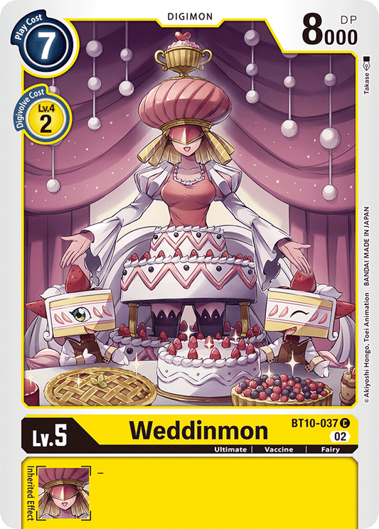 BT10-037 Weddinmon Single