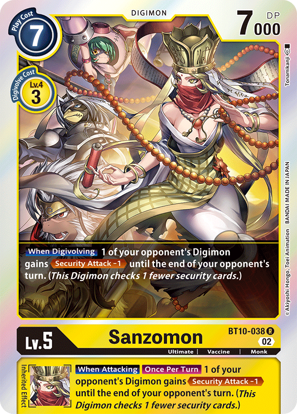 BT10-038 Sanzomon Single