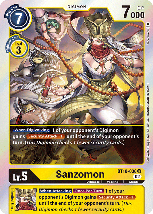 BT10-038 Sanzomon Single