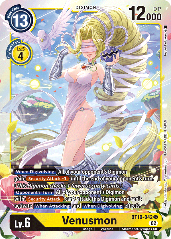 BT10-042 Venusmon Single