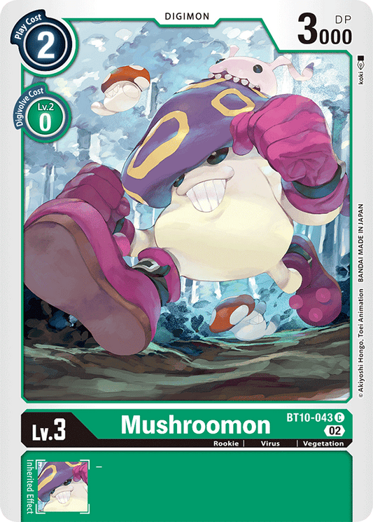 BT10-043 Mushroomon Single