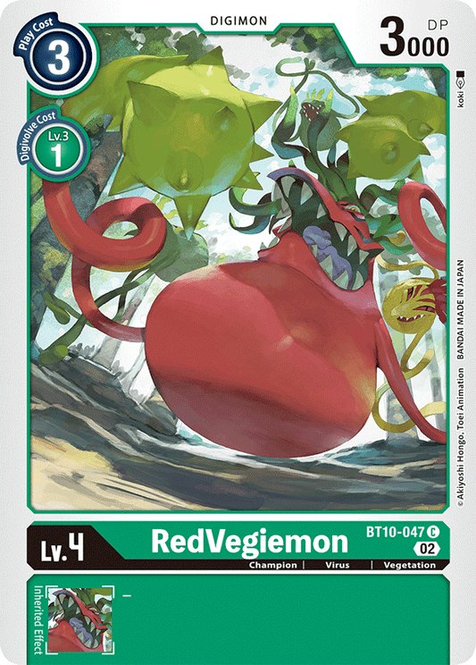 BT10-047 RedVegiemon Single