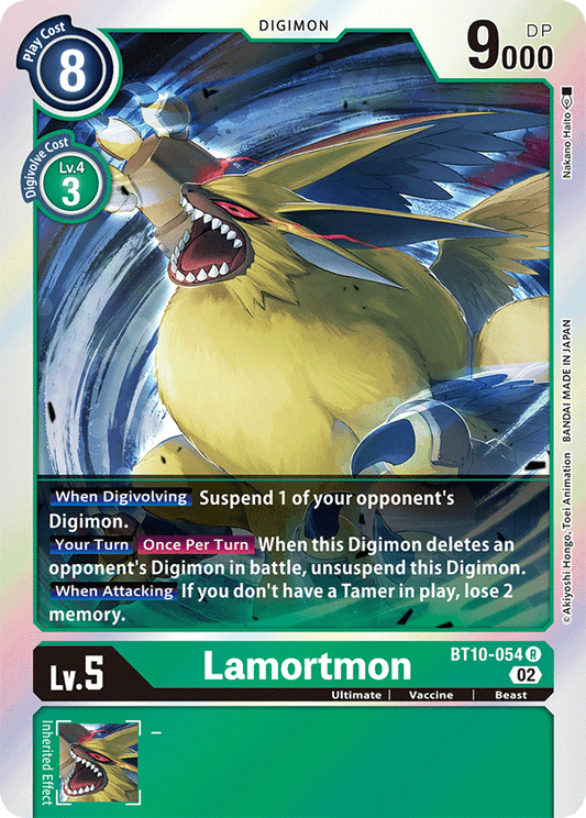 BT10-054 Lamortmon Single