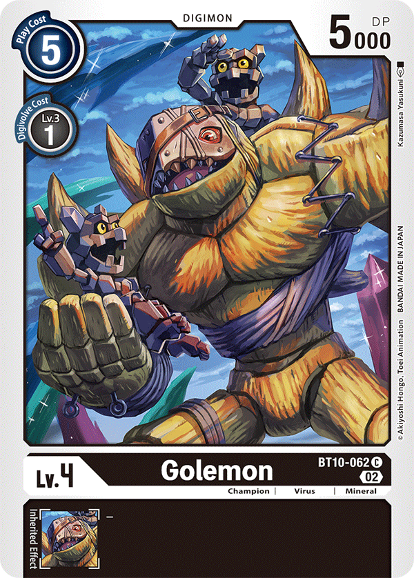 BT10-062 Golemon Single