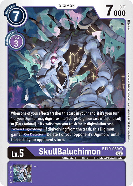 BT10-080 SkullBaluchimon Single