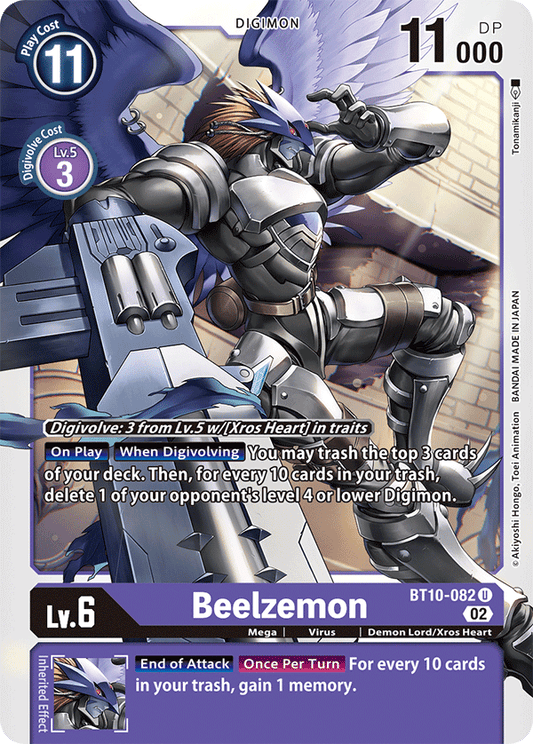 BT10-082 Beelzemon Single