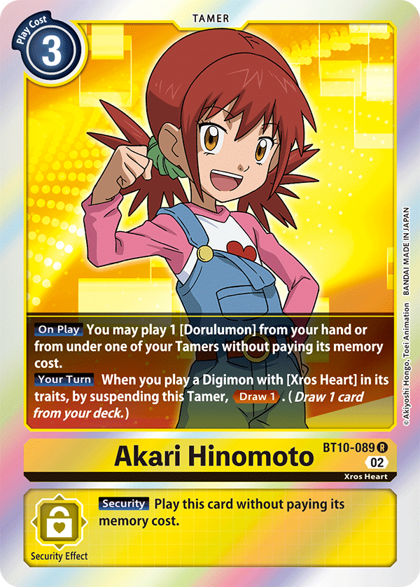 BT10-089 Akari Hinomoto Single