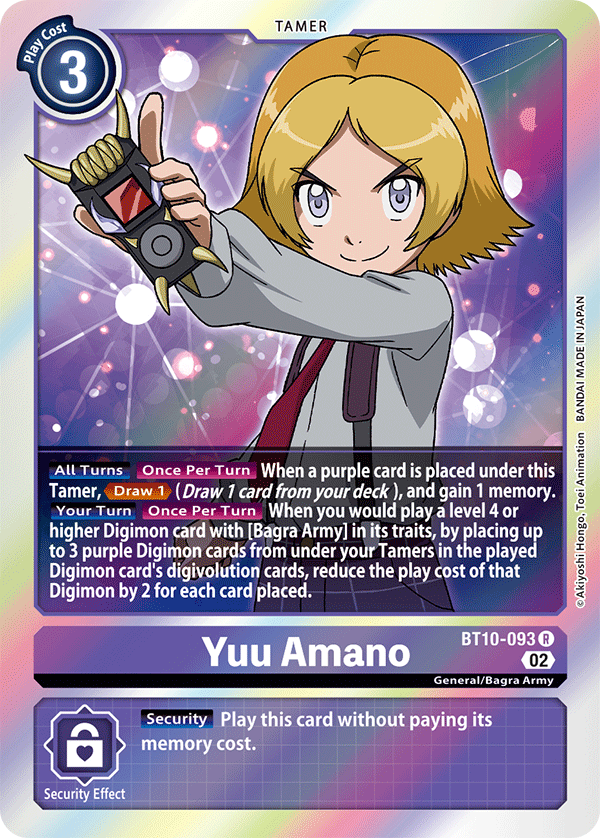 BT10-093 Yuu Amano Single