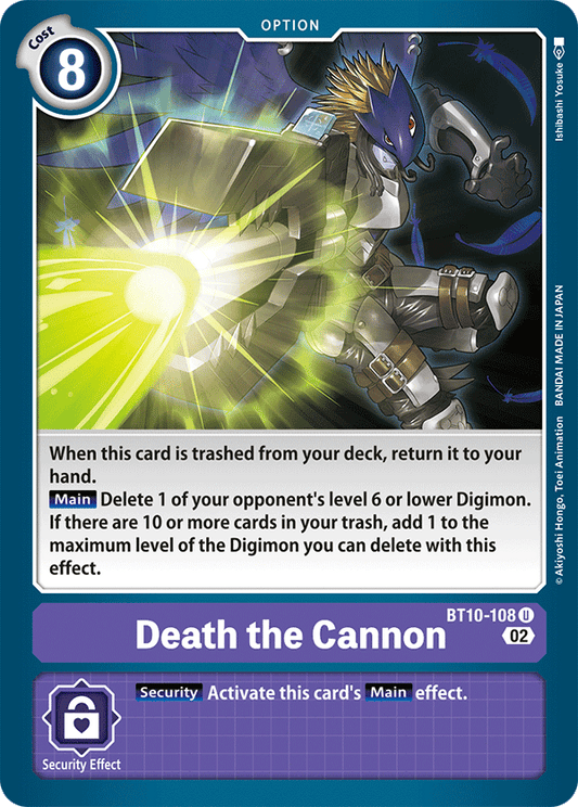 BT10-108 Death the Cannon Single