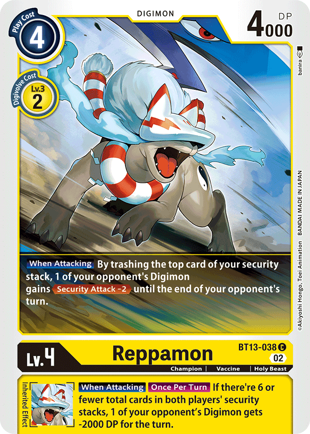 BT13-038 Reppamon Single