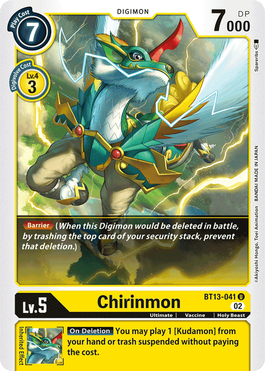 BT13-041 Chirinmon Single