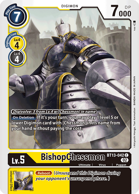 BT13-042 BishopChessmon Single