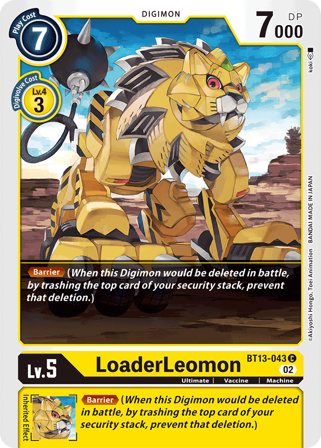 BT13-043 LoaderLeomon Single