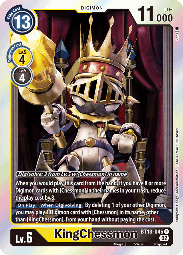 BT13-045 KingChessmon Single