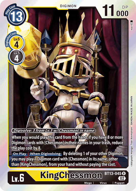 BT13-045 KingChessmon Single