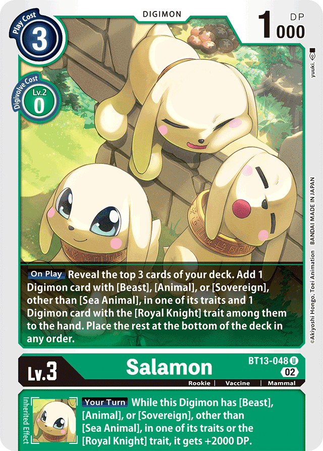 BT13-048 Salamon Single