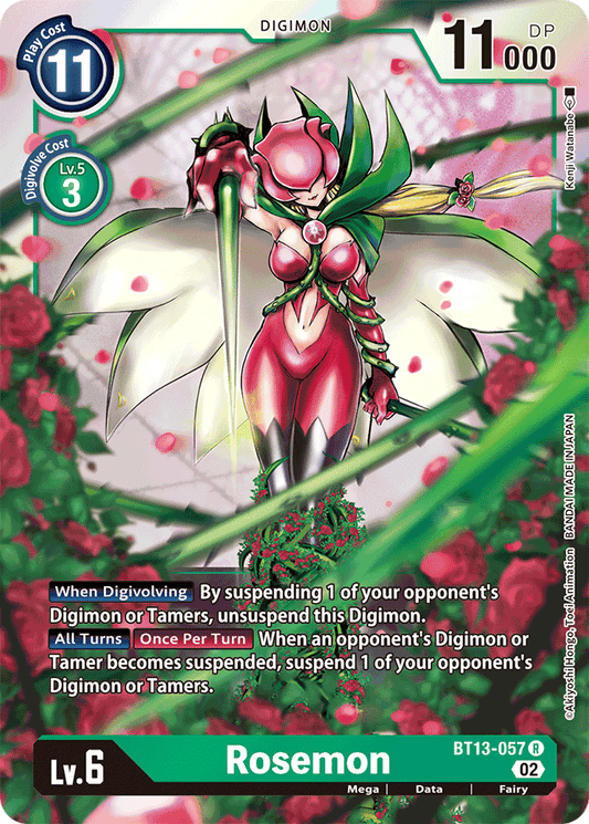 BT13-057 Rosemon Single