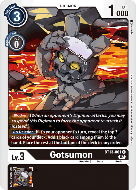 BT13-061 Gotsumon Single