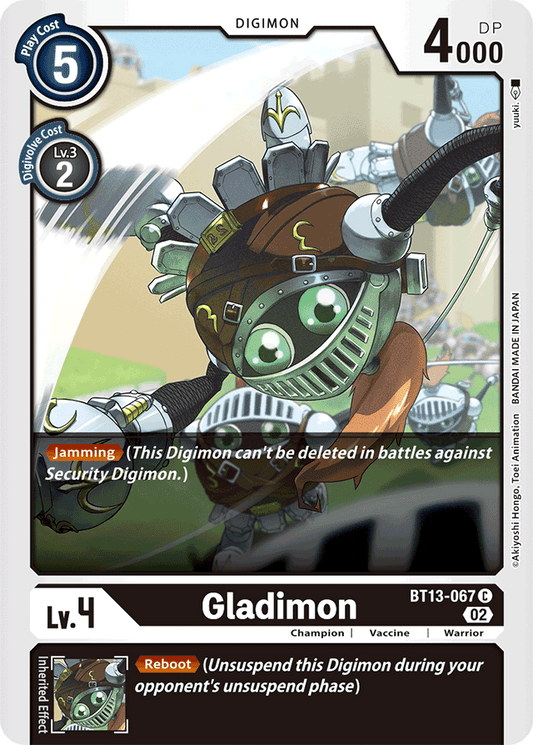 BT13-067 Gladimon Single