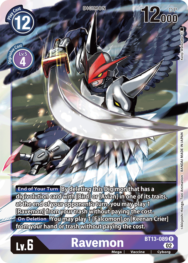 BT13-089 Ravemon Single