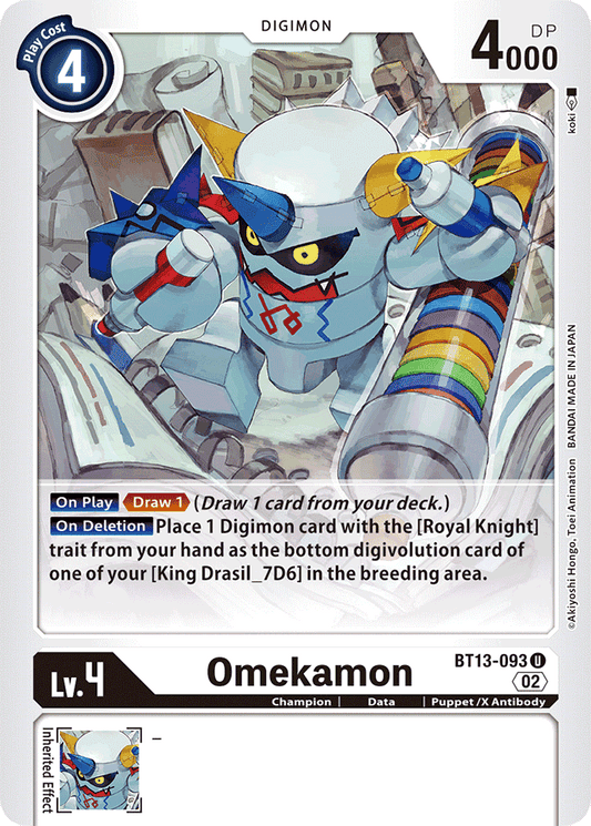 BT13-093 Omekamon Single