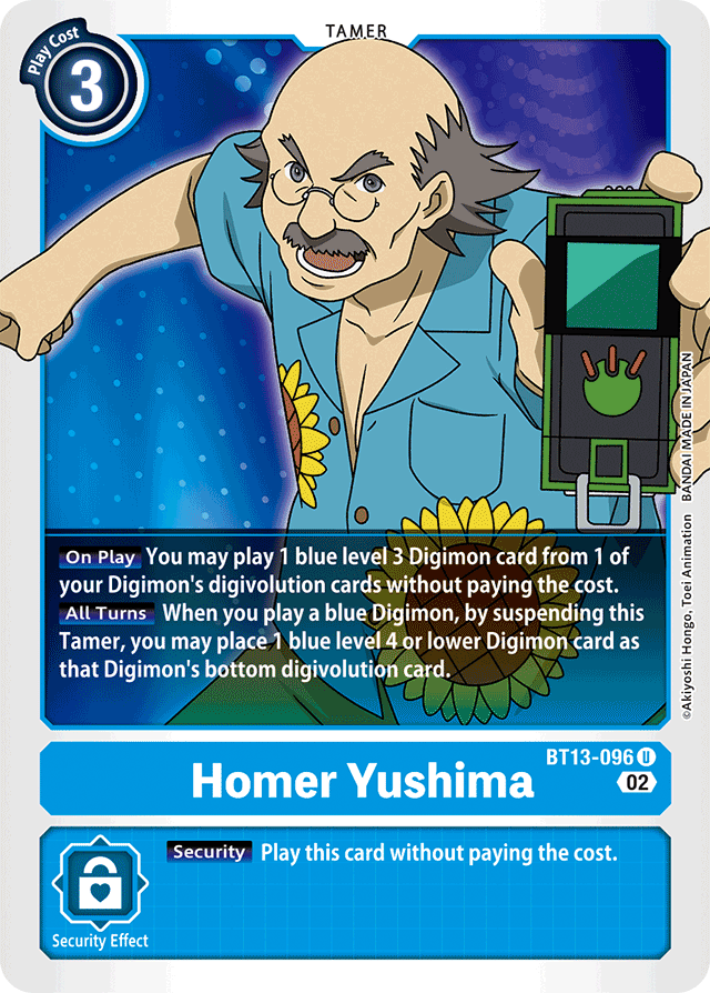 BT13-096 Homer Yushima Single