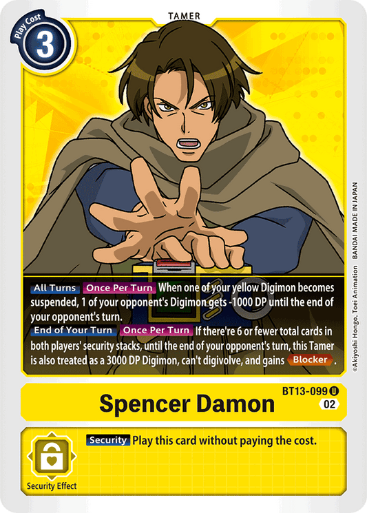 BT13-099 Spencer Damon Single