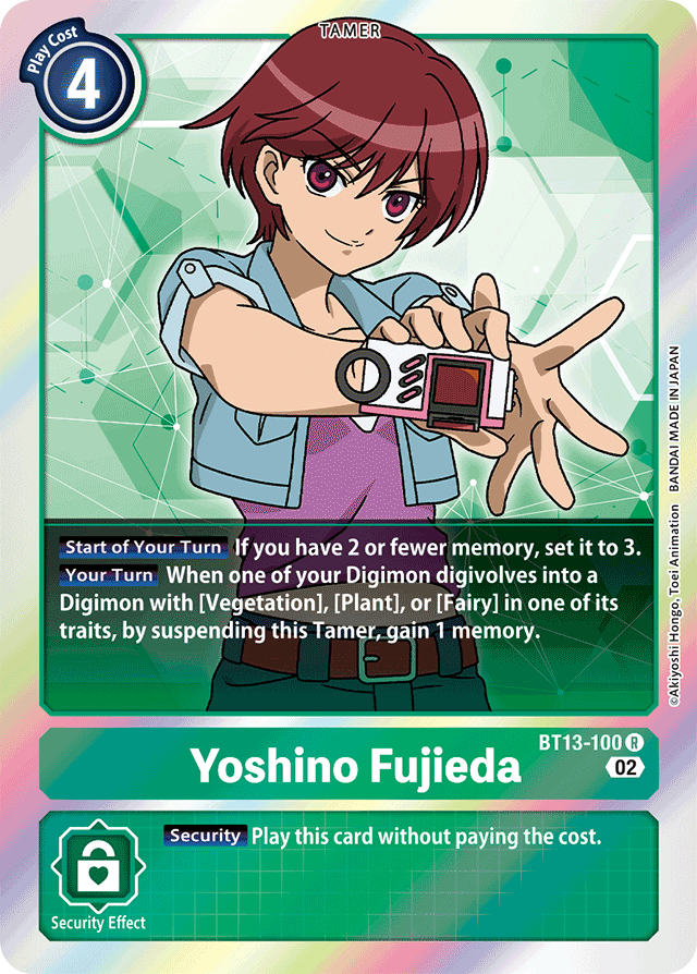 BT13-100 Yoshino Fujieda Single