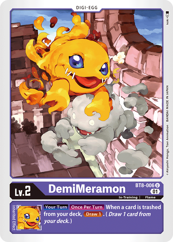 BT8-006 DemiMeramon Single