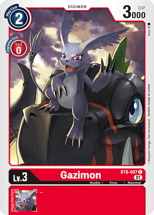 BT8-007 Gazimon Single