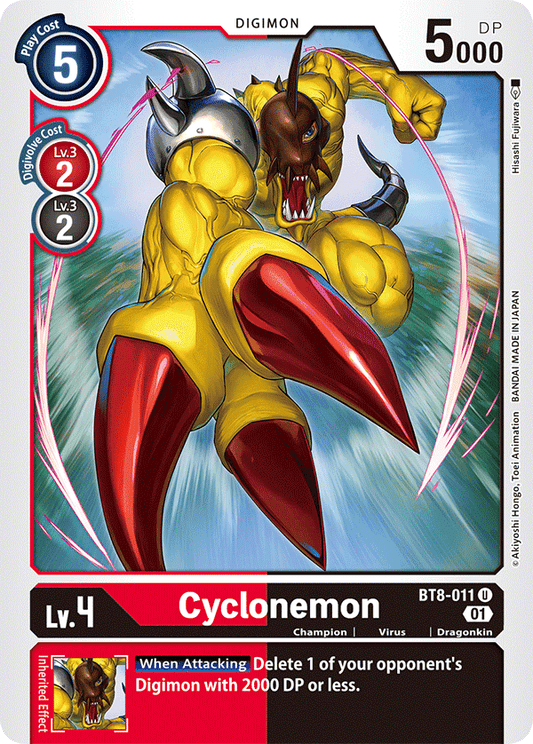 BT8-011 Cyclonemon Single