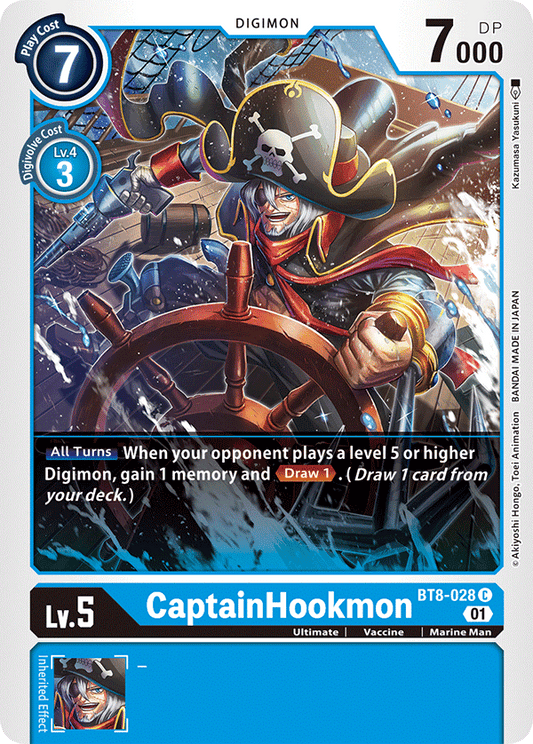 BT8-028 CaptainHookmon Single