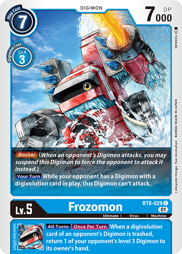 BT8-029 Frozomon Single