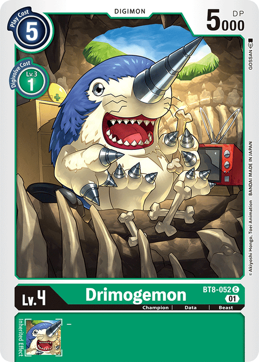 BT8-052 Drimogemon Single