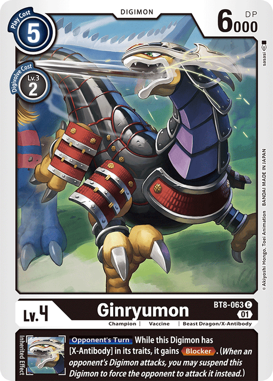 BT8-063 Ginryumon Single