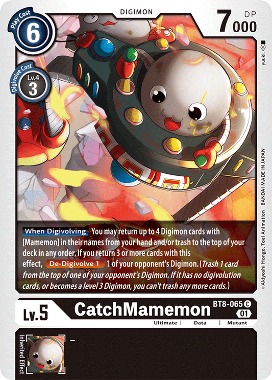 BT8-065 CatchMamemon Single