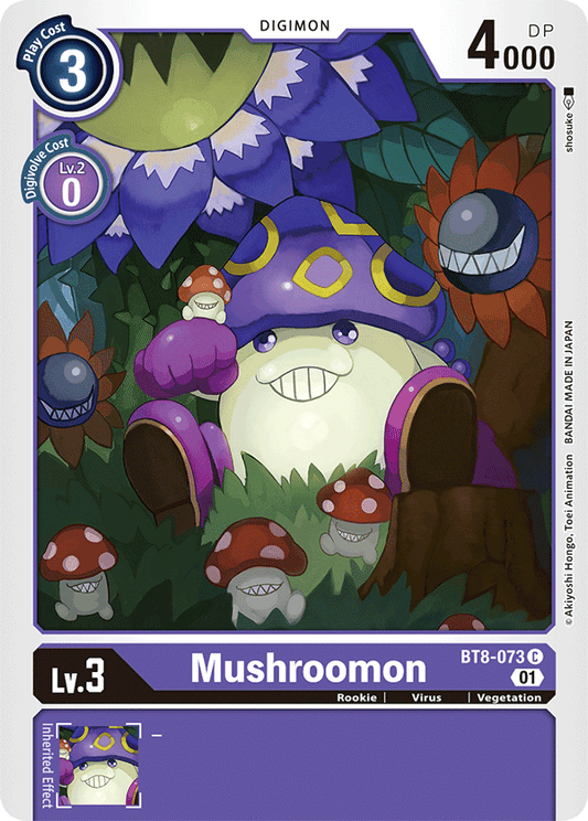 BT8-073 Mushroomon Single