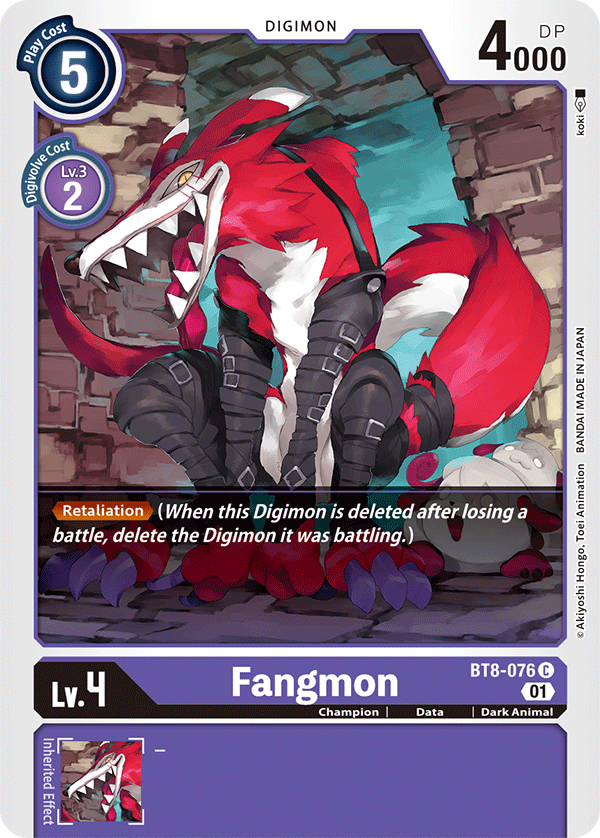 BT8-076 Fangmon Single