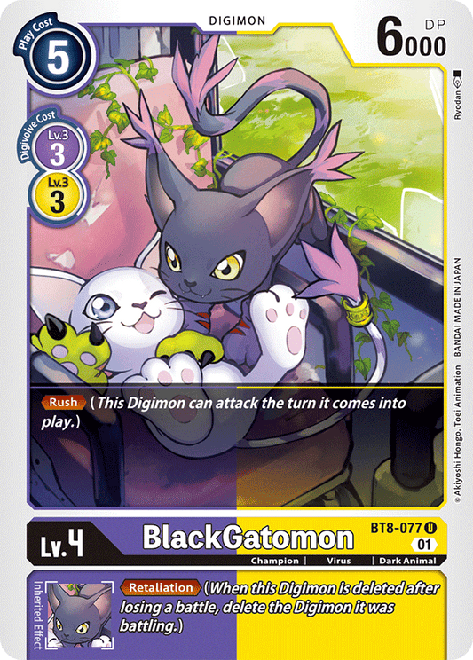 BT8-077 BlackGatomon Single