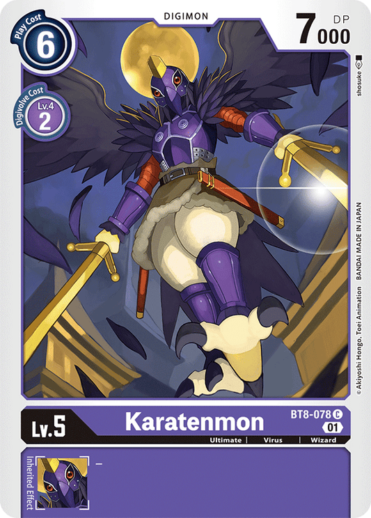 BT8-078 Karatenmon Single