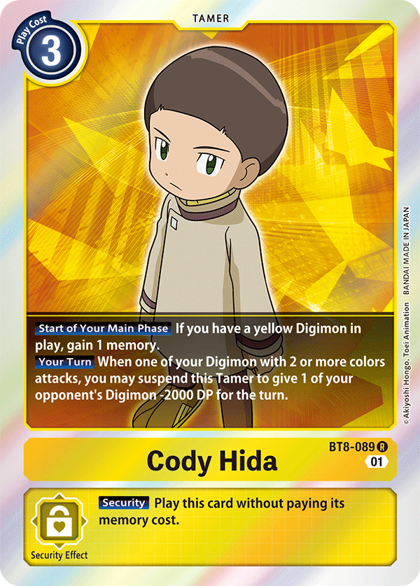 BT8-089 Cody Hida Single