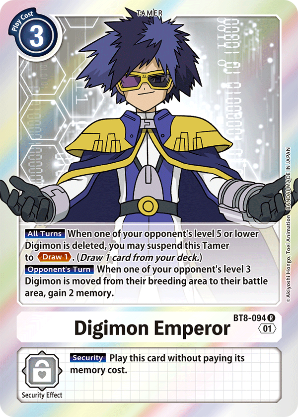 BT8-094 Digimon Emperor Single