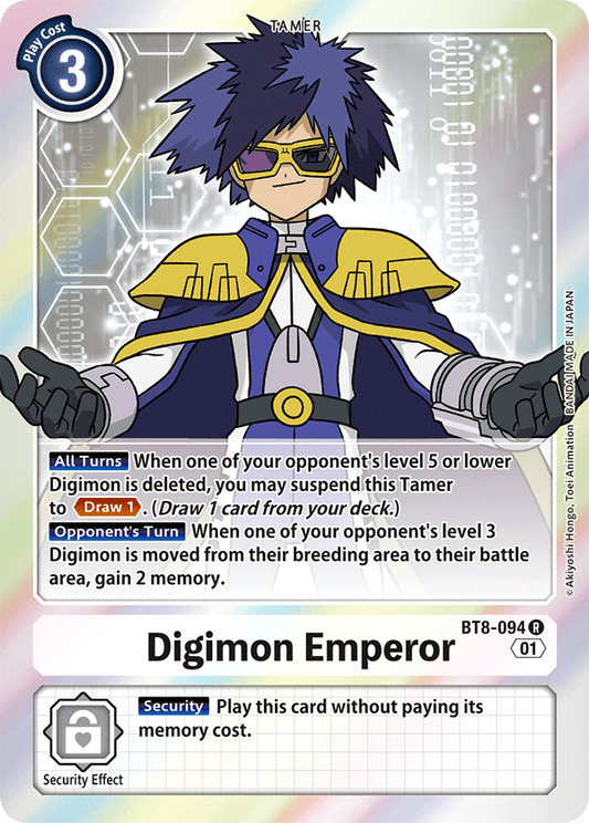 BT8-094 Digimon Emperor Single