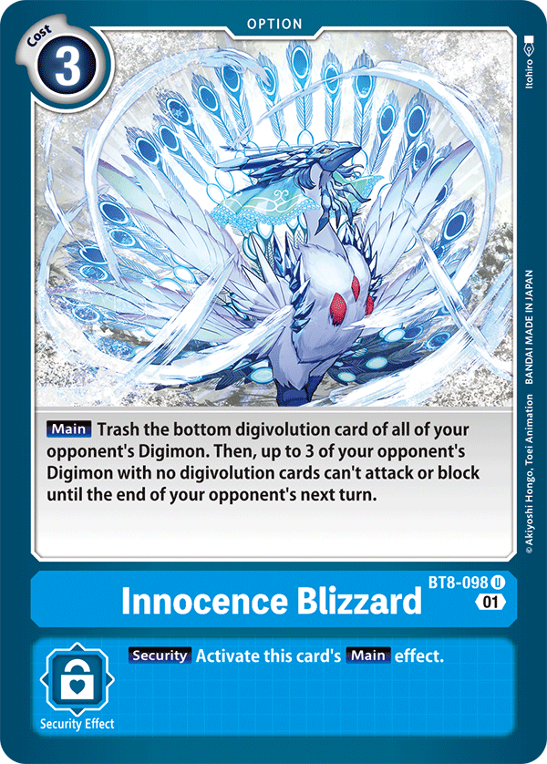 BT8-098 Innocence Blizzard Single