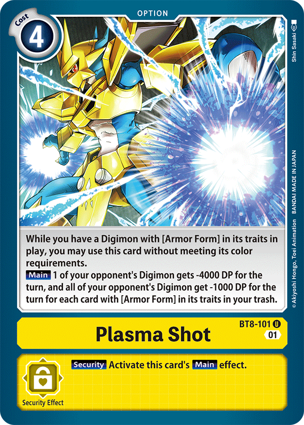 BT8-101 Plasma Shot Single