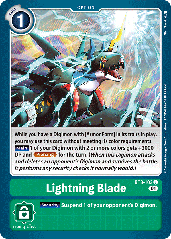 BT8-103 Lightning Blade Single