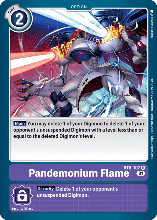 BT8-107 Pandemonium Flame Single